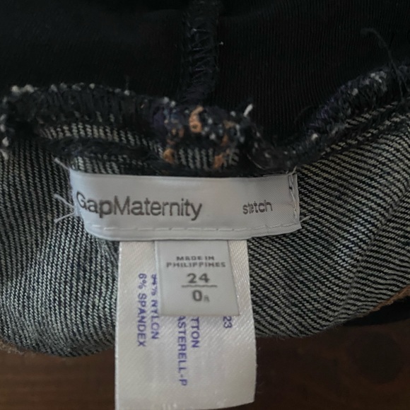 Gap maternity jeans size 24 0 regular~ - Picture 8 of 10